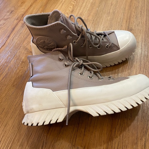 Converse Shoes - Converse lugged leather high top